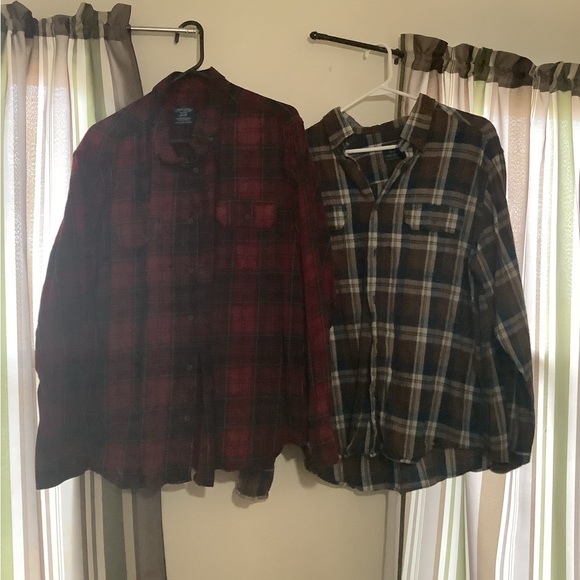 Lot of 2 Men’s Flannels Faded Glory XL 46-48 - Picture 7 of 7